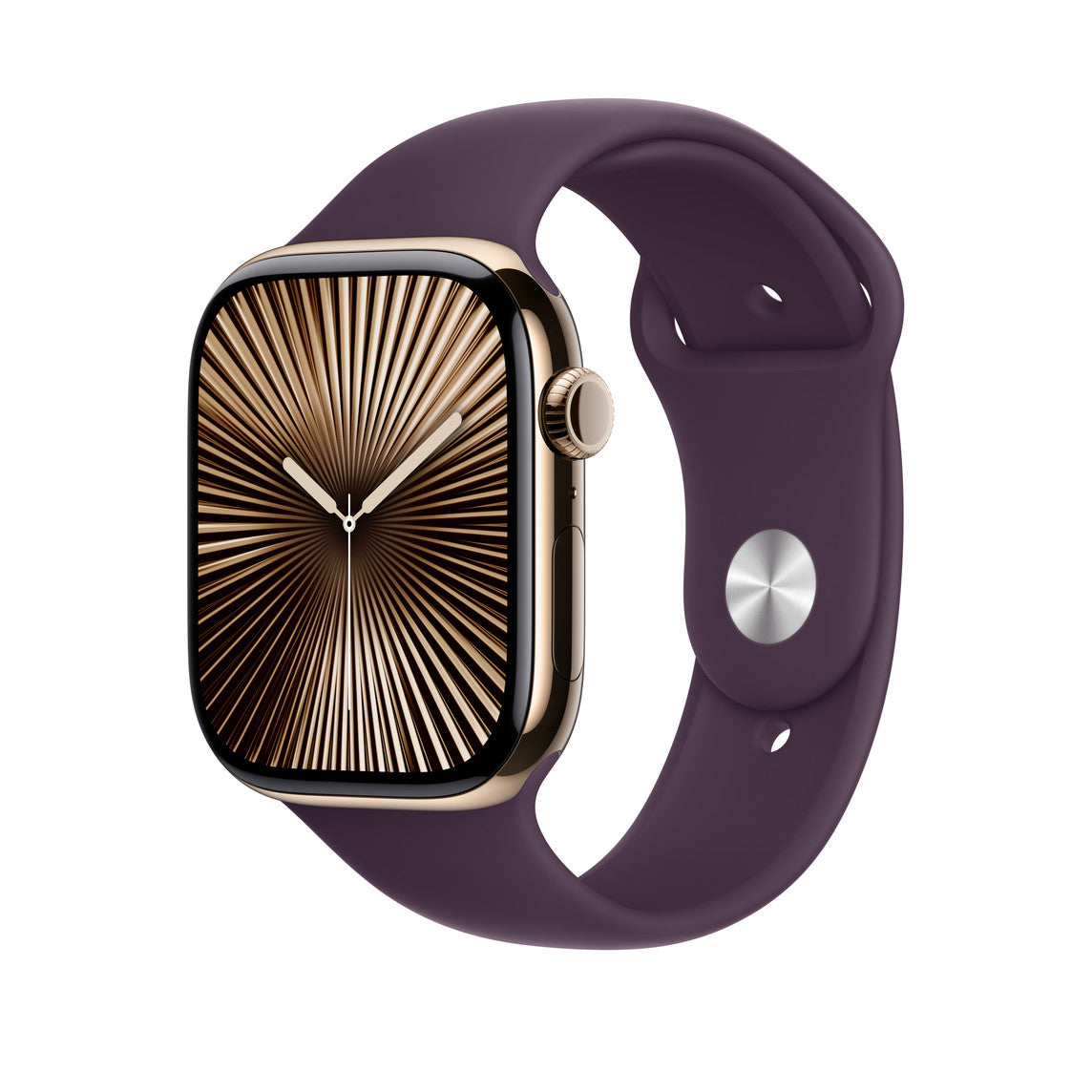 Apple Plum Sport Band – Armband – für Apple Watch 46 mm, Pflaume, S/M, Polymer