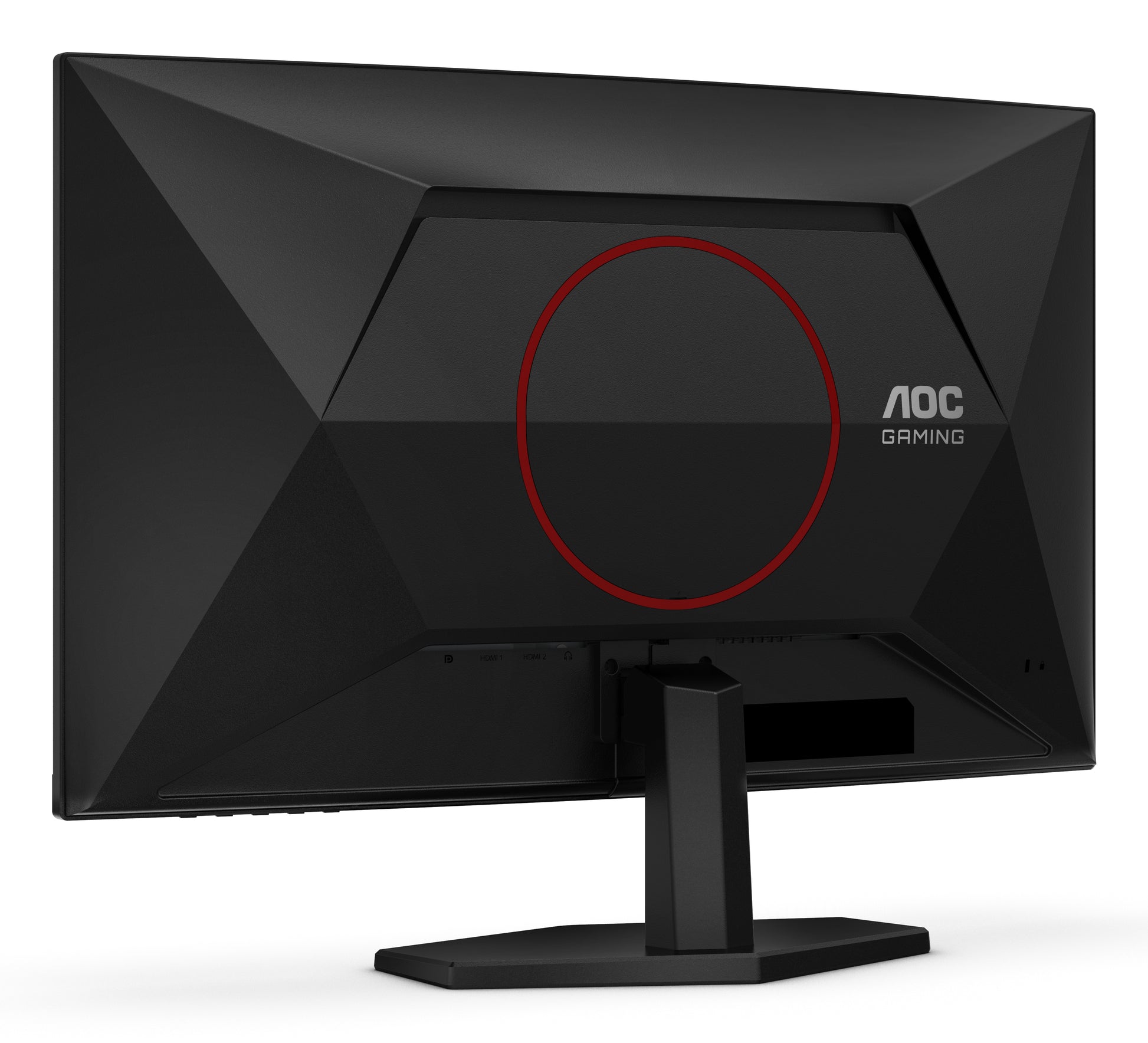 AOC C27G42E – Monitor, 27", 180 Hz, 300 cd/m², Gebogen, Adaptive Sync, Lautsprecher, VESA 100 × 100, Schwarz