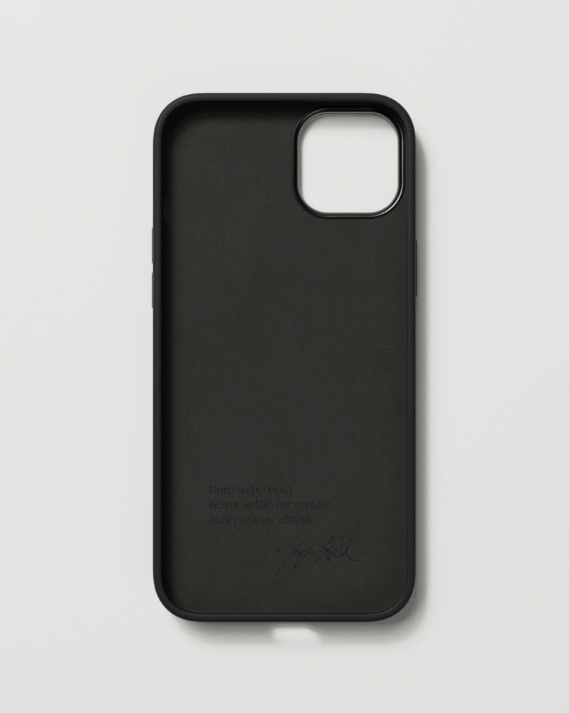Nudient Bold – Rückcover – für Apple iPhone 14 Plus, PC, Anthrazit Schwarz