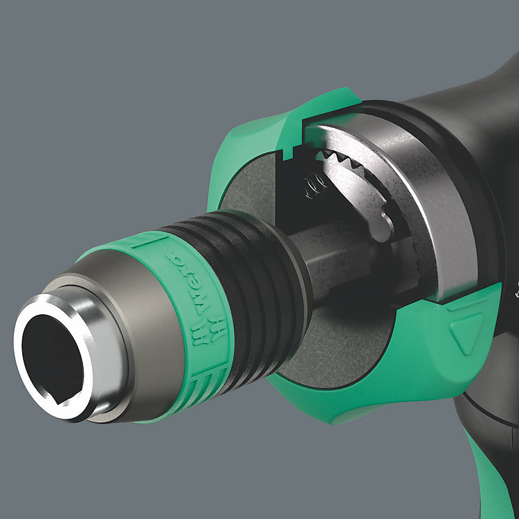 Wera Kraftform Kompakt Pistol RA-R 1 – 7-teilig, Multi-Bit-Schraubendreher