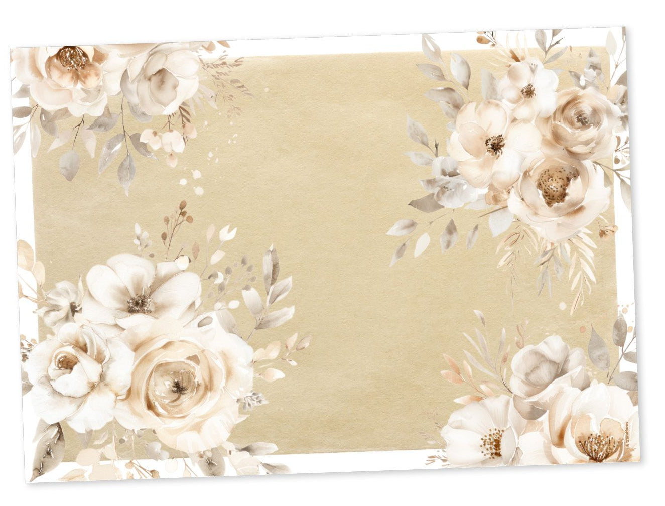 Trendform Tischset Blume, 42 × 29,7 cm – FSC – 6 Stk.