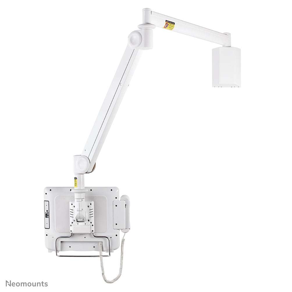 Neomounts FPMA-HAW100 – Monitorhalterung – bis 24", VESA 100 × 100 mm, 6 kg, höhenverstellbar, silber