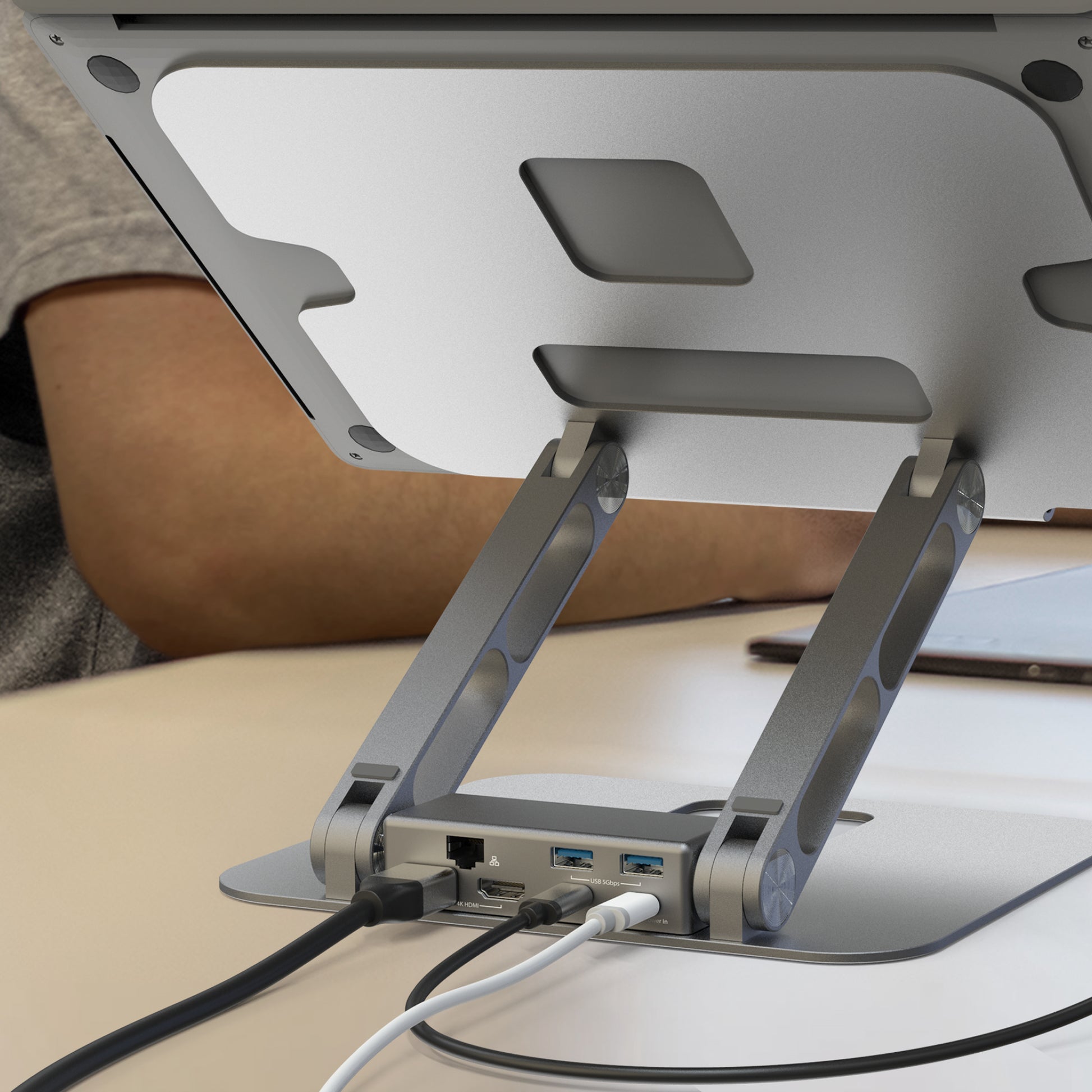 j5create JTS427-N Dockingstation – USB-C, 2× HDMI, 100 W PD, GbE, für Windows/Mac