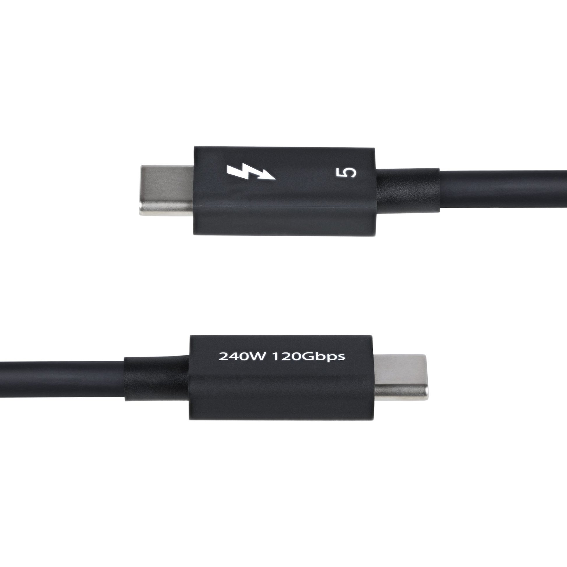 StarTech.com Thunderbolt 5 (USB-C) Kabel – 80 Gbit/s – 1 m – PD 240 W – 8K/60 – Thunderbolt-zertifiziert