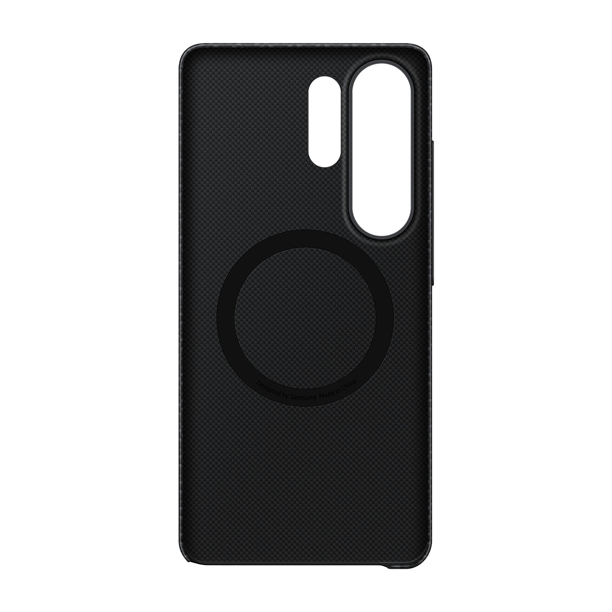 Samsung Backcover – für Samsung Galaxy S26 Ultra, MagSafe, Kohlefaser, Schwarz