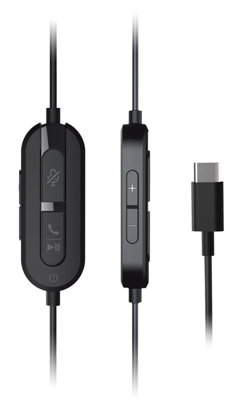 Creative Labs Chat USB Office-Headset – On-Ear, Stereo, Kabel (USB-C), Schwarz