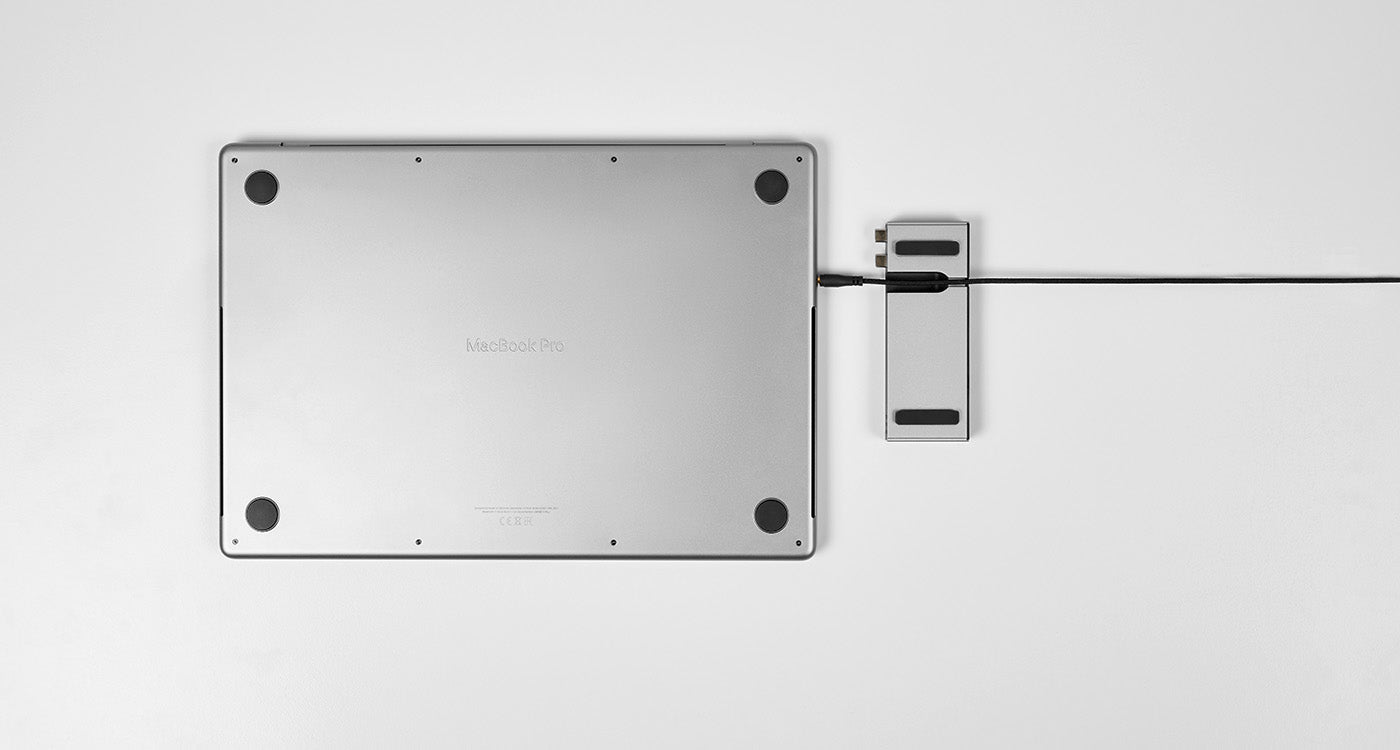 LMP 24879 Dockingstation – USB-C, 1× HDMI, 2× USB-A, 1× USB-C, 100 W PD, GbE, für MacBook Air/Pro M1/M2