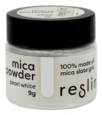 Reslin Farbpigmente, Weiss, Perleffekt, 9 g, 1 Stk., UC108-0031