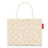 Reisenthel Stofftasche, Polyester, Motiv Leo Vanilla, 270×210×140 mm