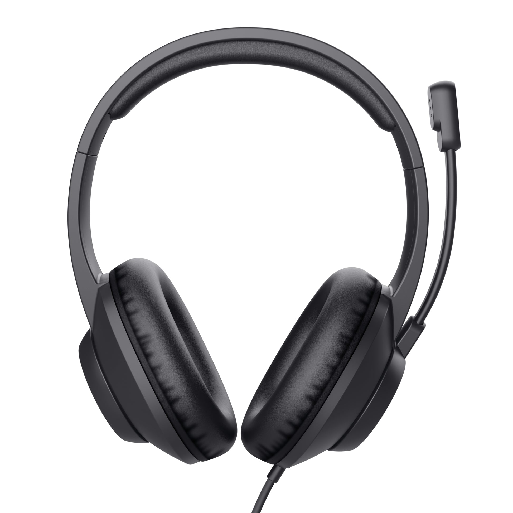 Trust Ayda Max – Duo Headset – USB‑A – Stummschaltung, On-Ear-Bedienelemente – Schwarz