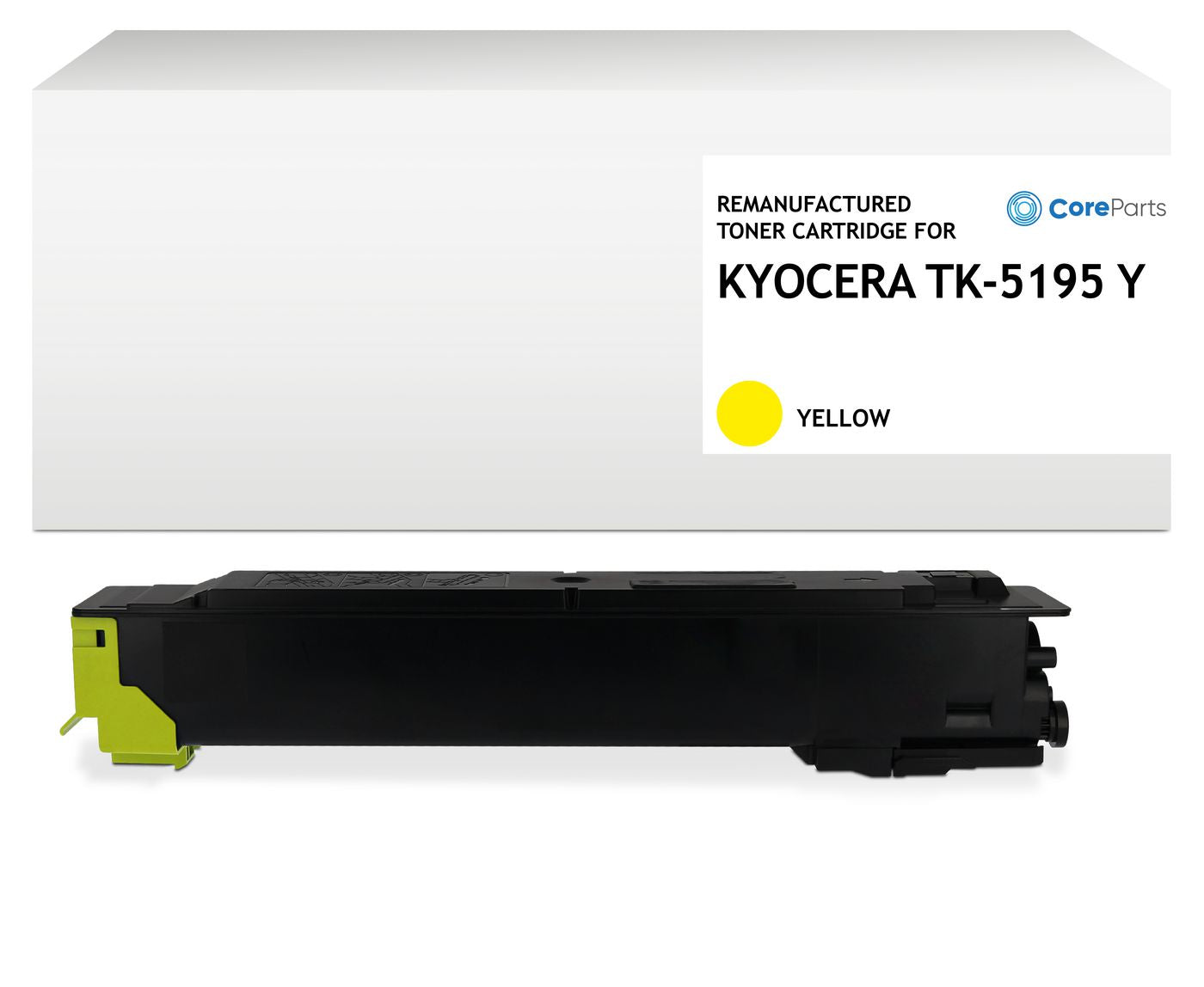 CoreParts Toner – Gelb, 7000 Seiten – für Kyocera