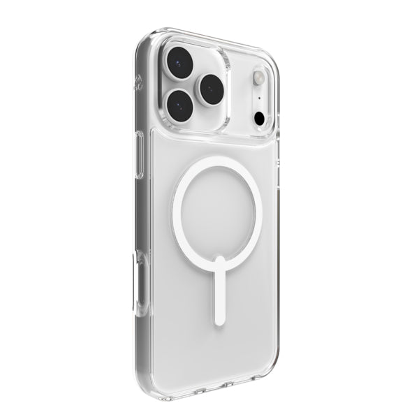 ZAGG Crystal Palace Lite Snap – Backcover – für Apple iPhone 17, Graphen, Transparent, bis 3 m Sturzsicher