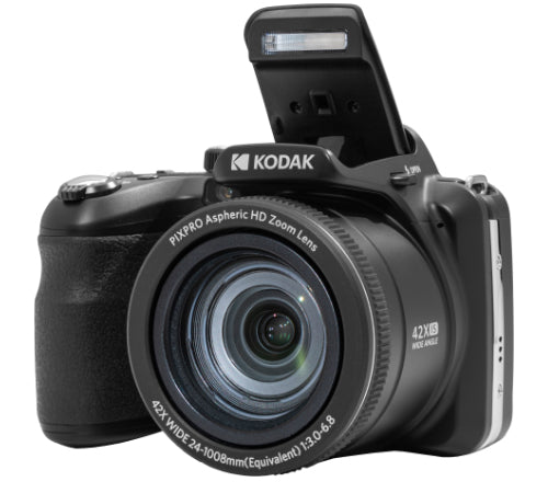 Kodak Pixpro AZ425 – Bridgekamera, 42× optischer Zoom, 20,7 MP 1/2,3", 1080p, Schwarz