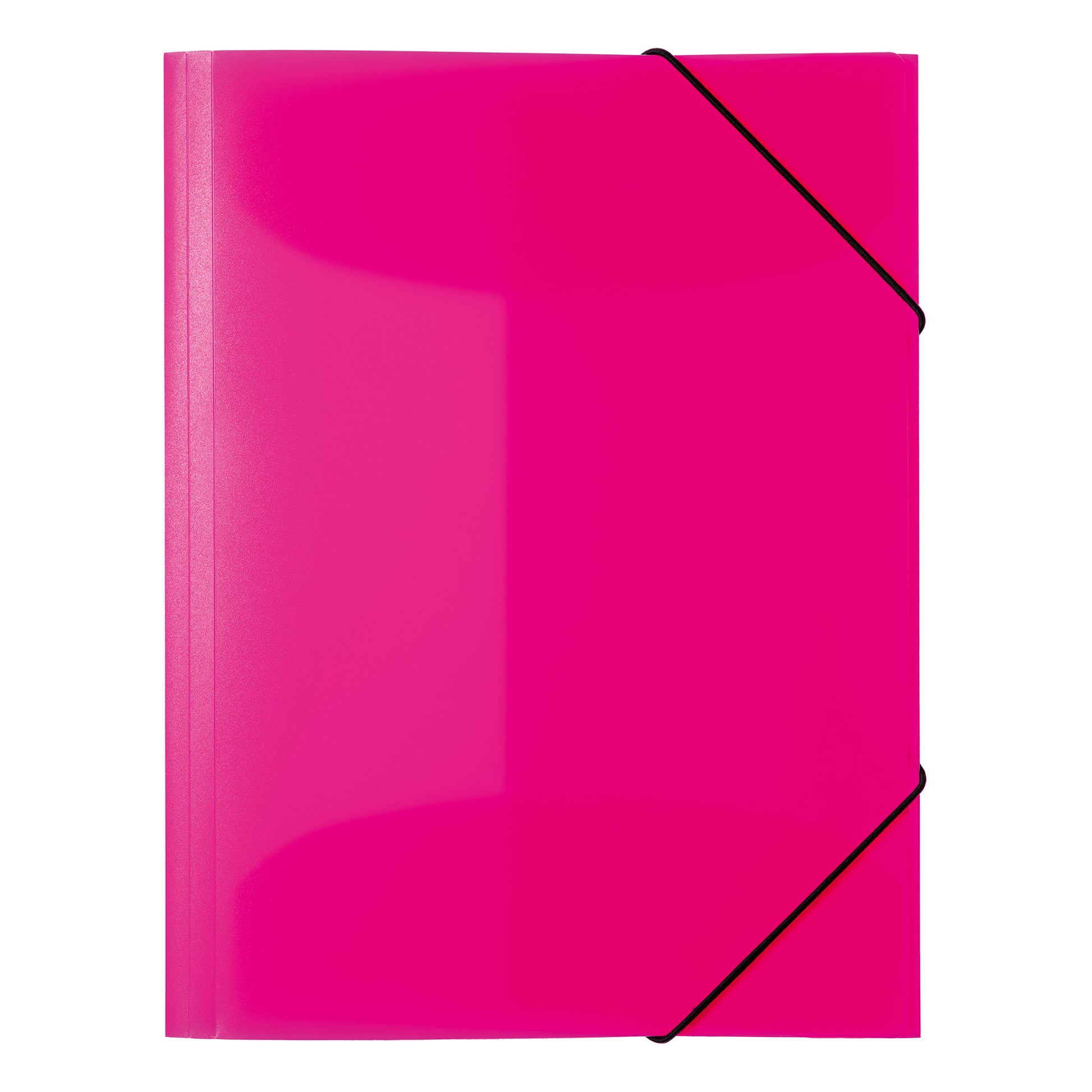 HERMA Sammelmappe für A4, Kunststoff, Pink, mit Gummizug
