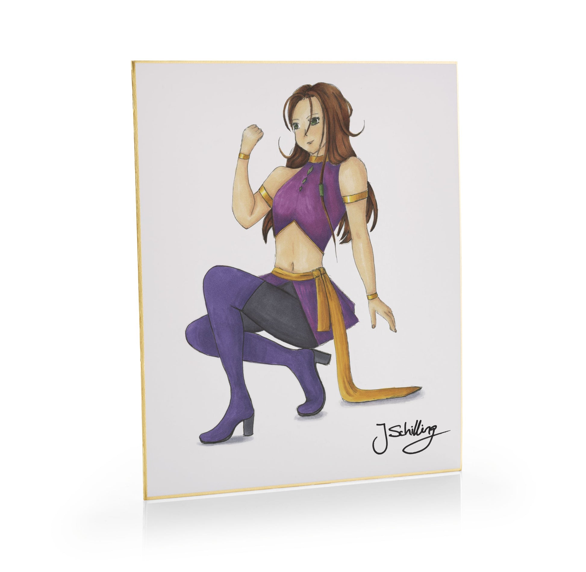 Copic Autograph-Board – 24,2 × 27,3 cm – 150 g/m² – 1 Blatt, beige, gelb, für Marker