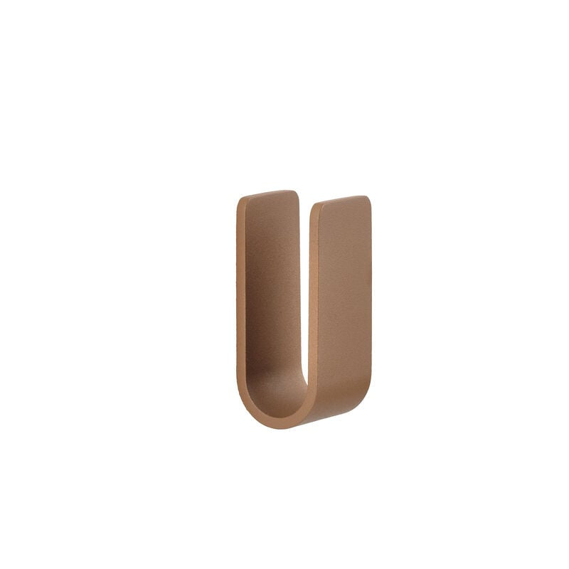 Zone Denmark Haken Ume – 3,4×3,5×8 cm, Aluminium, Wandmontiert, Terrakotta