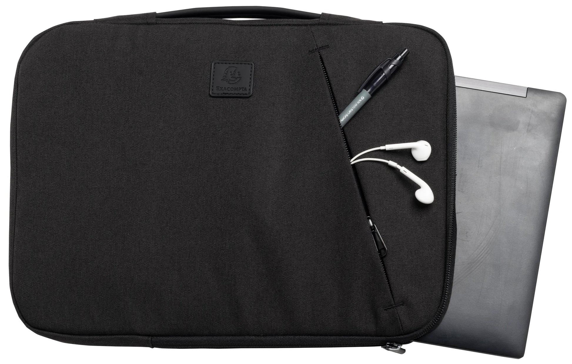 Exacompta Notebook-Schutzhülle für Notebooks bis 14" – Schwarz