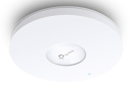 TP-Link AX3000 – Wi-Fi 6 Access Point, Dual-Band (2,4/5 GHz), 1× GbE, PoE, Decke/Wand, Weiss