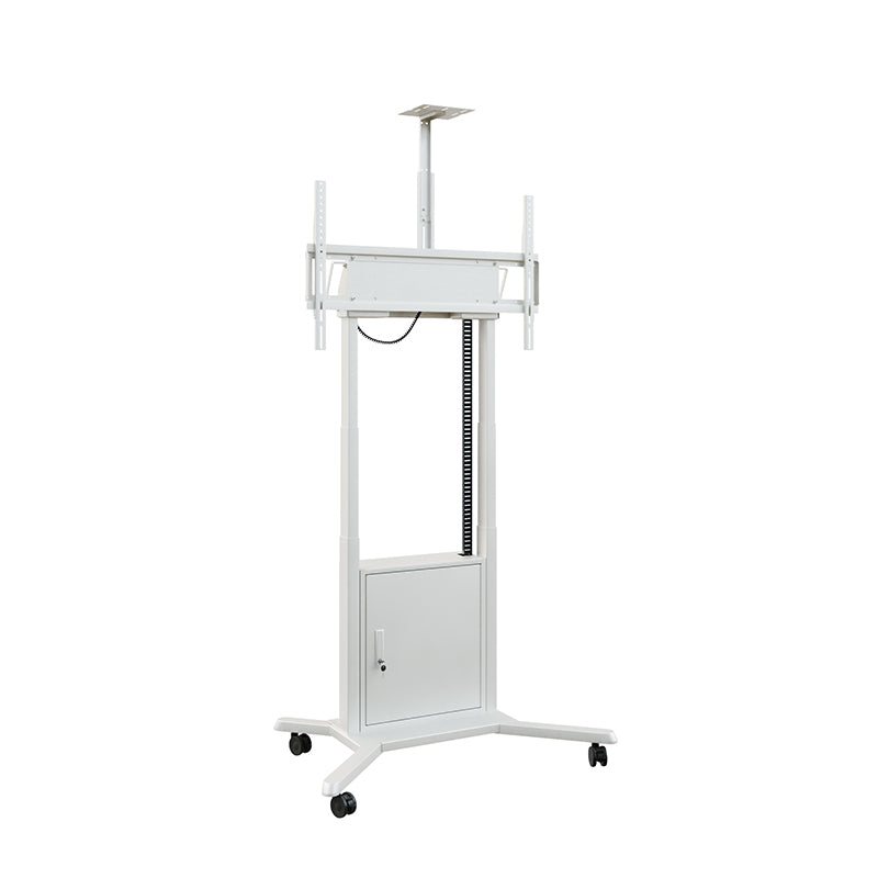 Hagor TV-Wagen – 55–86" – VESA 200×200–900×600 – bis 120 kg, Motorisiert, mit Rollen – HP Twin Lift M-W