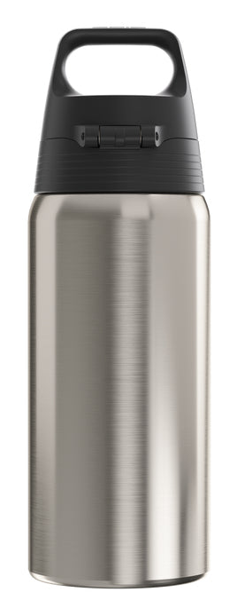 SIGG Shield One Isolierflasche 500 ml – doppelwandig, Edelstahl, Klappdeckel