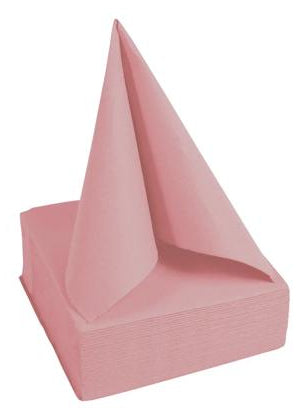 PRONAPPE Cocktailservietten – Rosa – 20 × 20 cm, 2-lagig – 50 Stück
