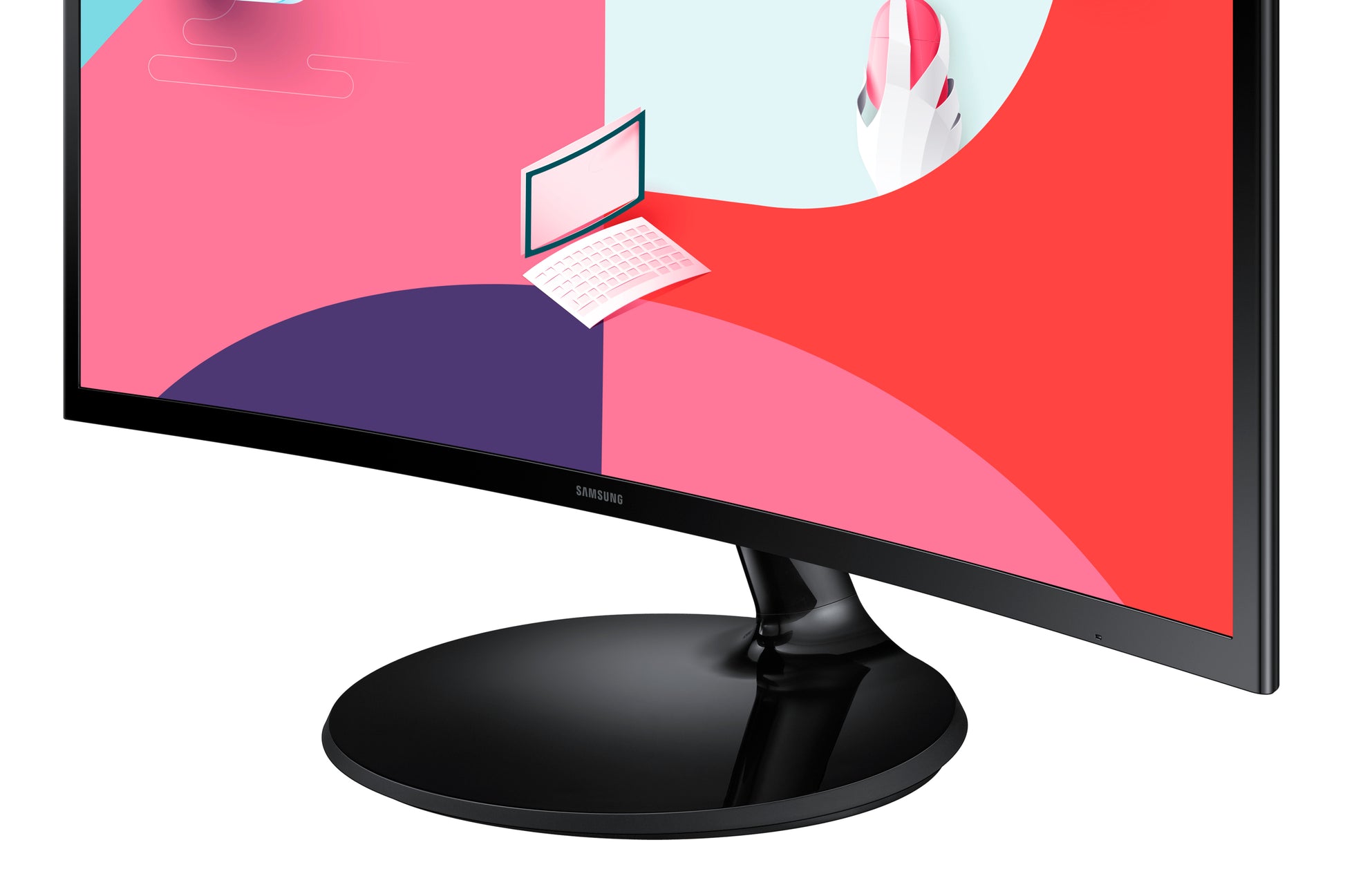 Samsung S27C364Eau – Monitor, 27", 1920 × 1080 (Full HD), VA, 75 Hz, 250 cd/m², VESA 75 × 75, Schwarz