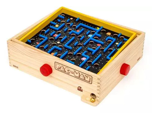 BRIO Pac-Man Labyrinth – Brettspiel, 2–4 Spieler, ab 6 Jahren, EN