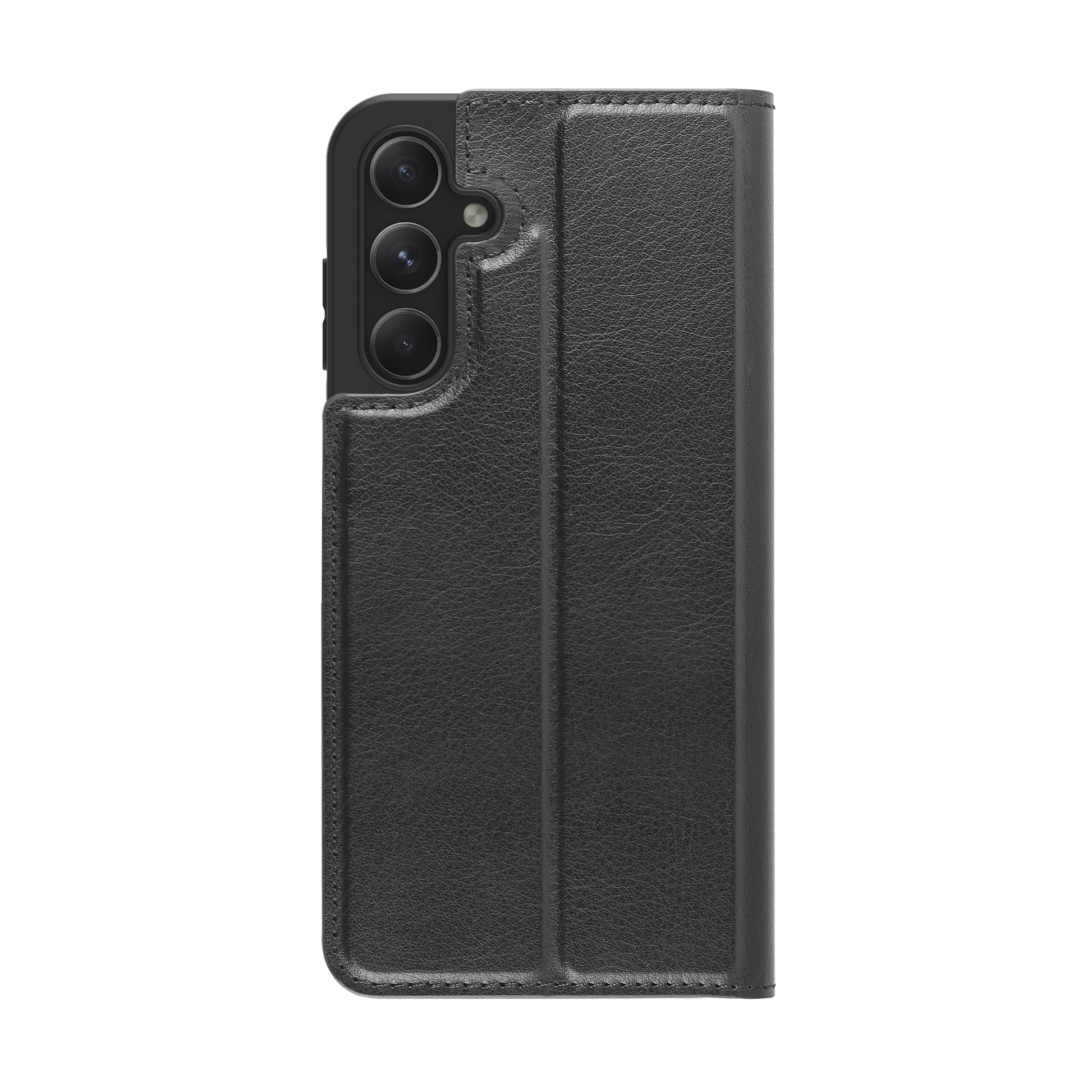 dbramante1928 Oslo Folio – für Samsung Galaxy A25 5G, mit Ständer, mit Kartenfach, PU, Schwarz, Displayschutz