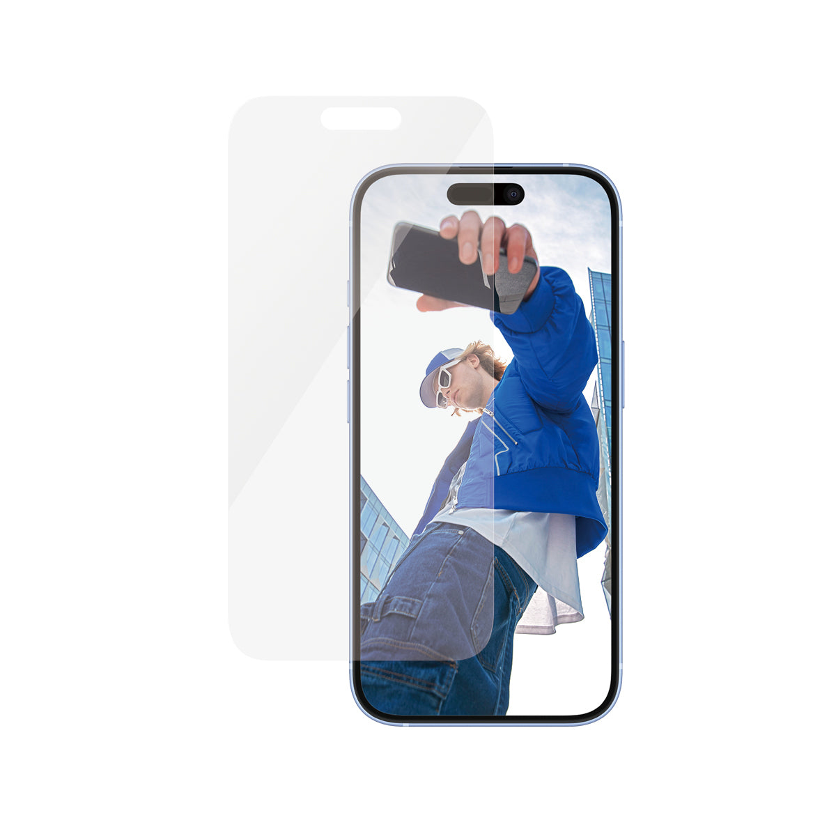 PanzerGlass Displayschutzglas – für Apple iPhone 16 – Case-Friendly, kratzresistent, Anti-Fingerprint, Hartglas