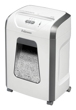Fellowes Powershred 15C – Aktenvernichter, DIN P-4, Partikelschnitt 4 × 40 mm, 15 Blatt, 19 l