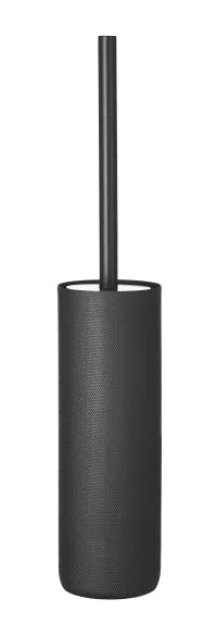 Blomus WC-Bürstenset – Edelstahl, Kunststoff, schwarz, rutschsicher, H 49 cm, Ø 8 cm