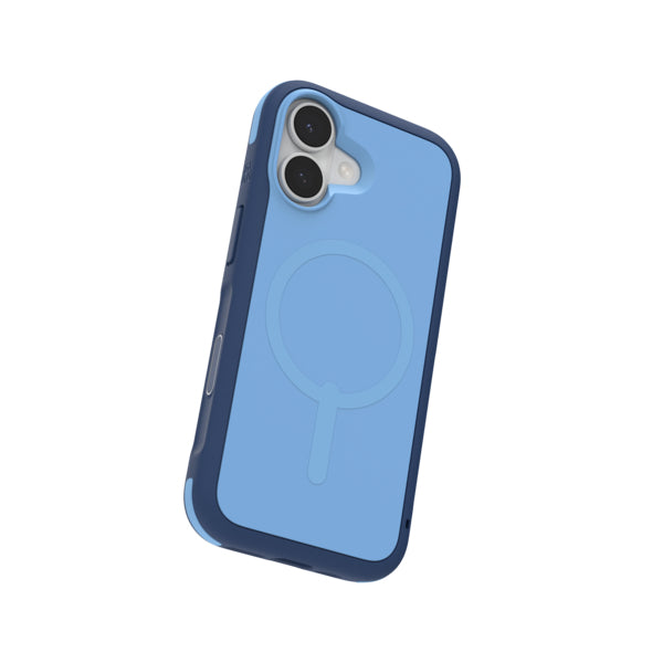 ZAGG Sedona Snap – Backcover – für Apple iPhone 17 – MagSafe, Graphen, Blau, bis 4 m Sturzsicher