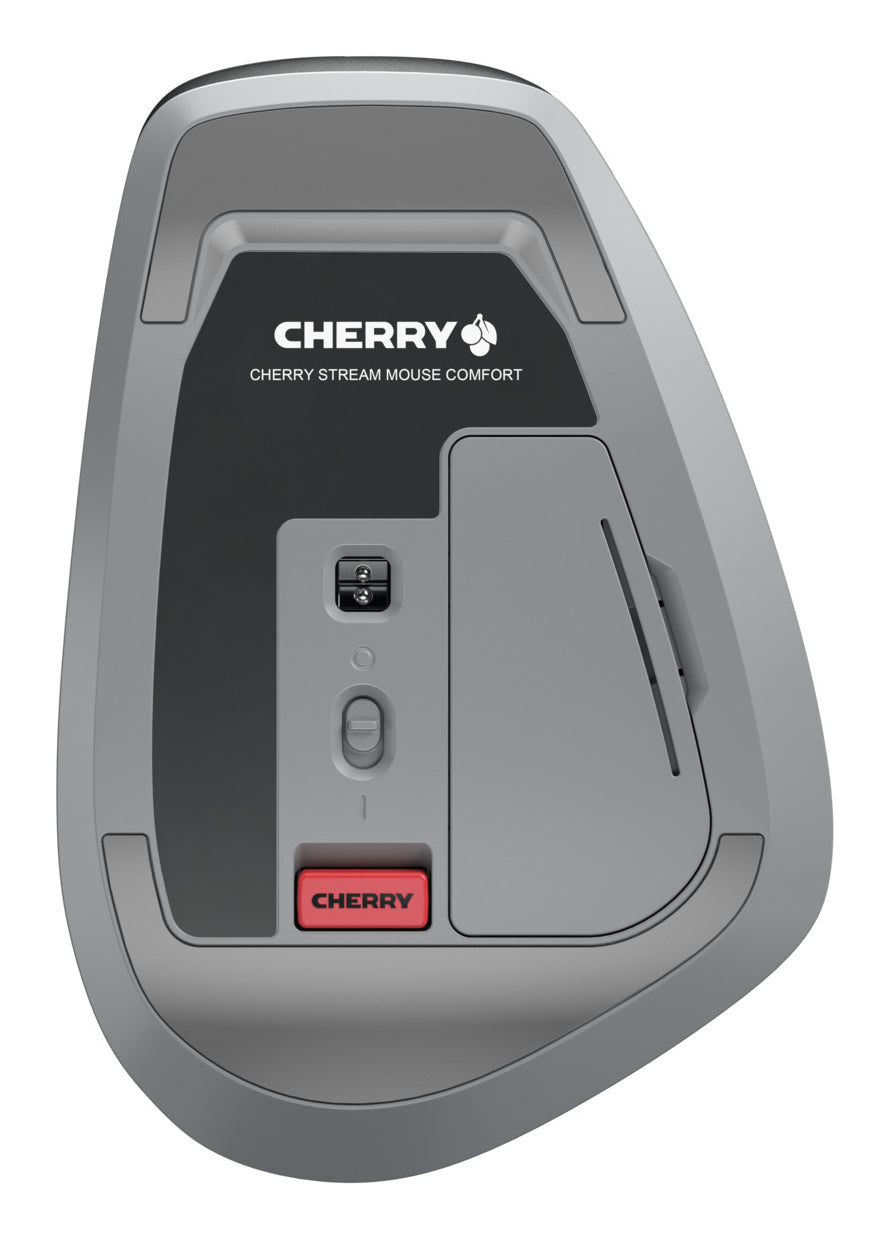 CHERRY Stream Comfort Maus – schwarz