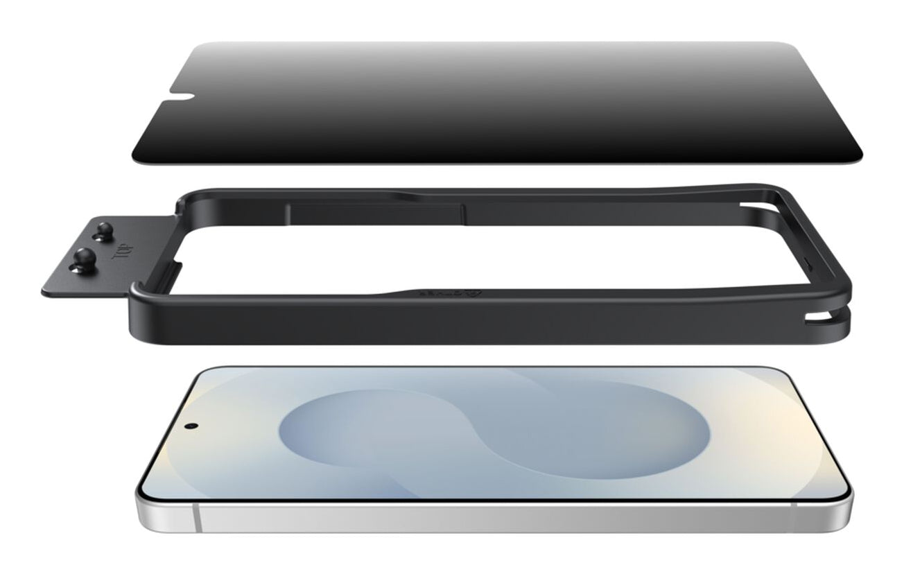 Belkin Privacy-Filter (Panzerglas), Anti-Fingerprint – für Galaxy S26 – mit Applikator
