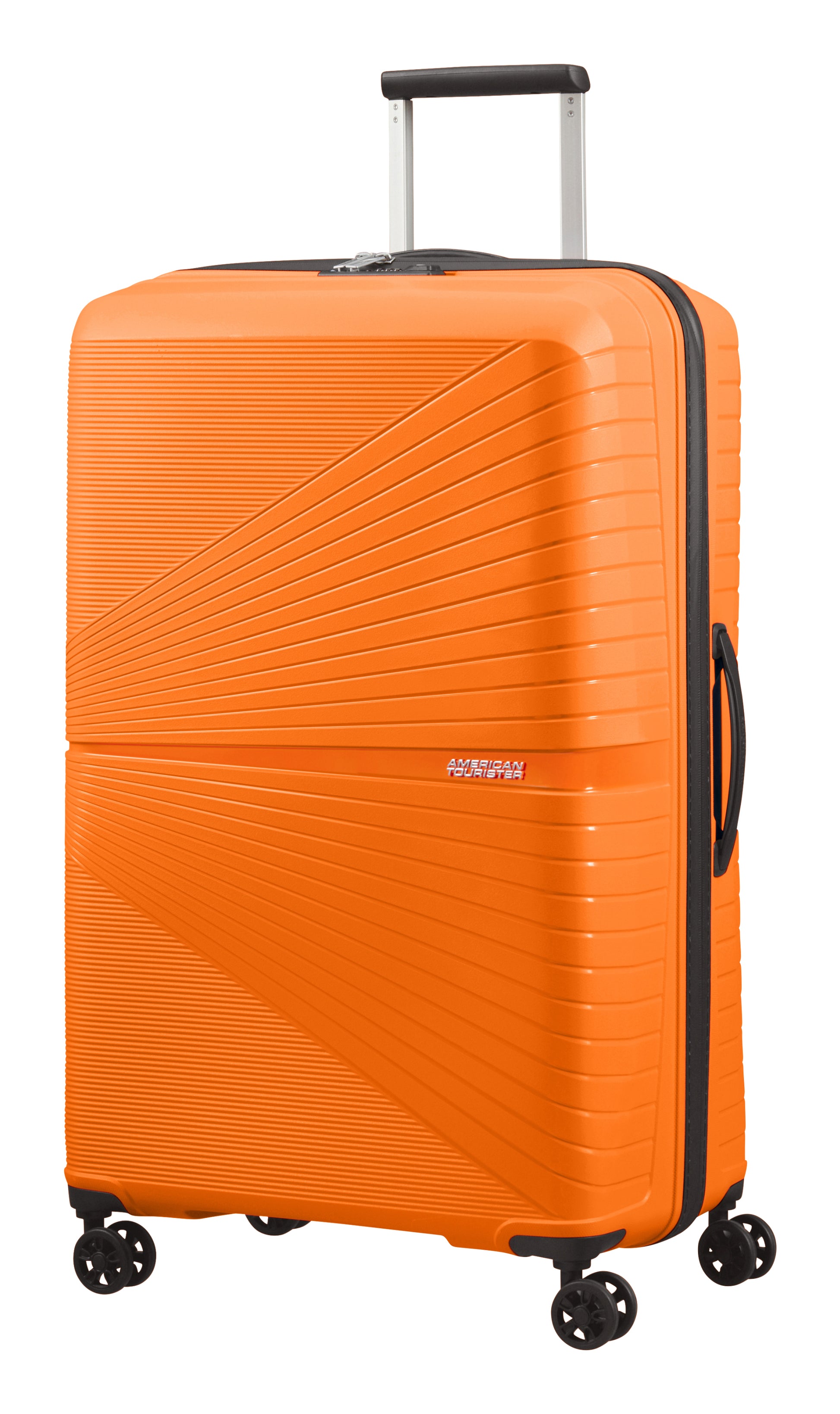 American Tourister Trolley – Hartschale, 4 Doppelrollen, mit TSA, Mango Orange, 49 × 77 × 31 cm