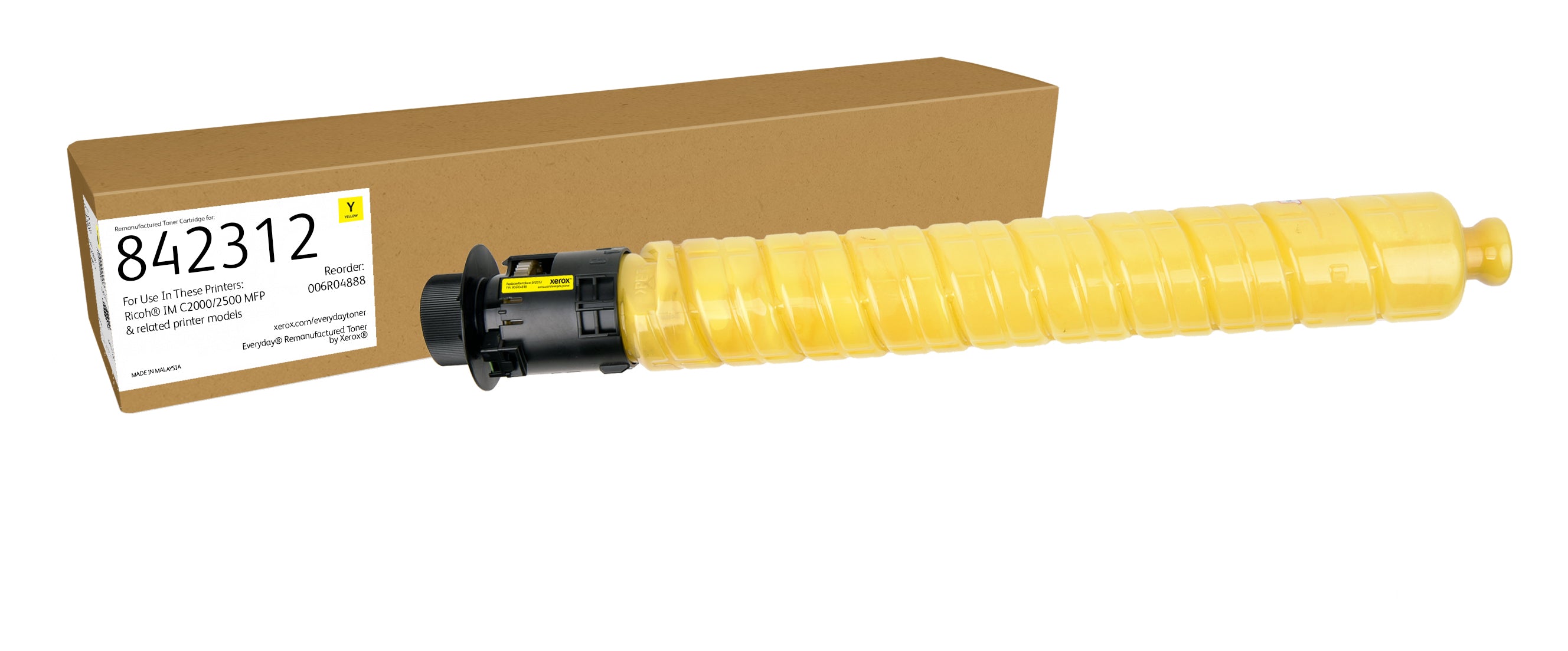 Xerox 842312 Gelber Toner – Kompatibel – 10'500 Seiten – für Ricoh
