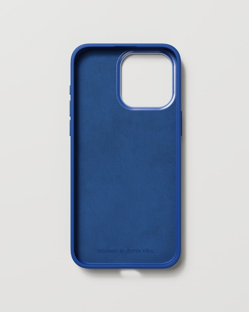 Nudient – Backcover – für Apple iPhone 15 Pro Max – blau – PC