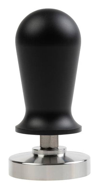 Furber. Furber – Tamper Ø 5,1 × 10,5 cm, Edelstahl, Schwarz/Silber, für universelle Siebträger
