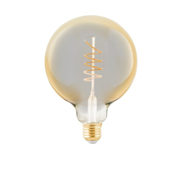 EGLO Leuchtmittel E27 Globus G125 – 245 lm, 4 W, Warmweiss 2000 K – 360 °, IP20 – 1 Stk., Glas