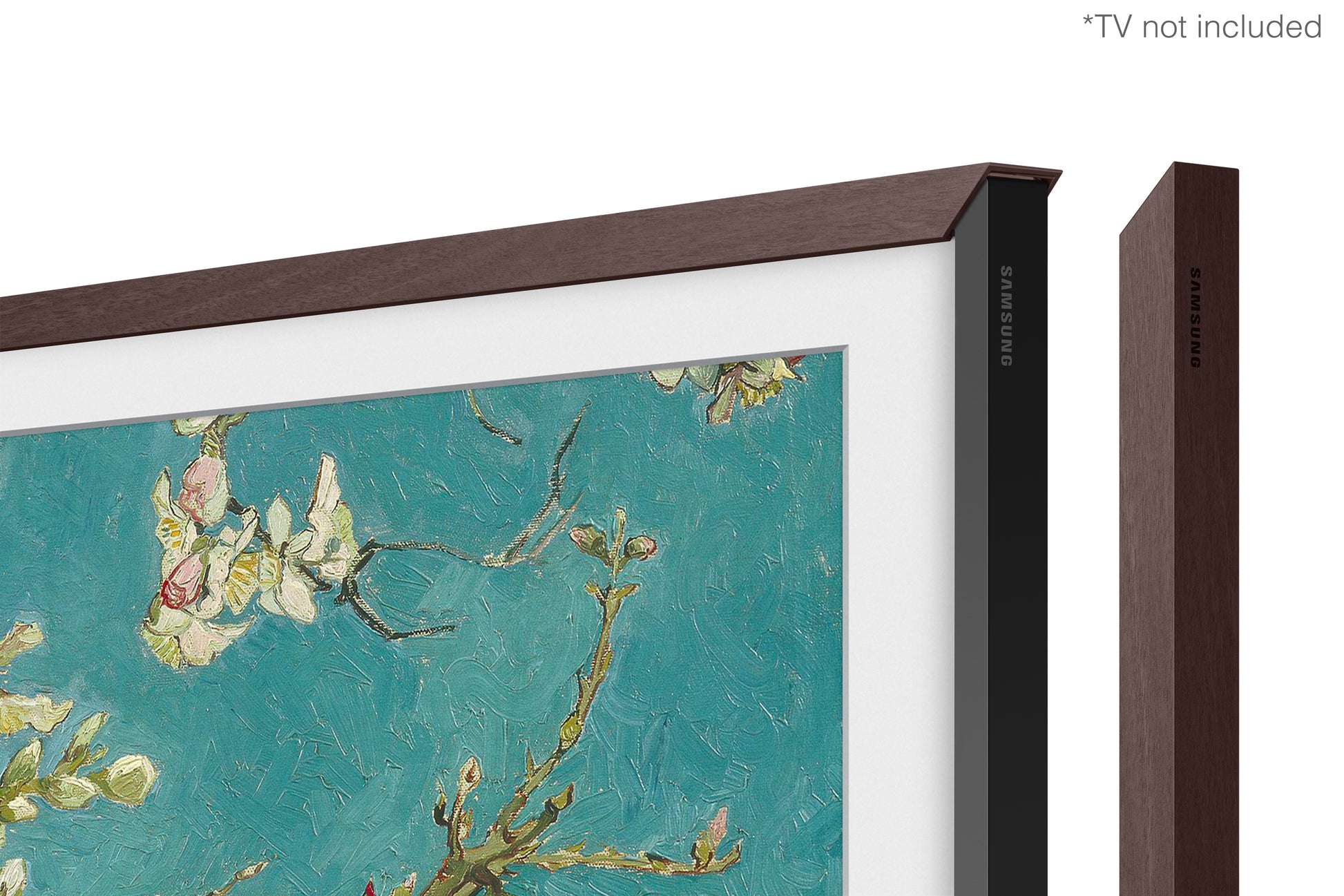 Samsung The Frame Rahmen – für The Frame 6.1 (2023) (LS03B) – Dunkelbraun