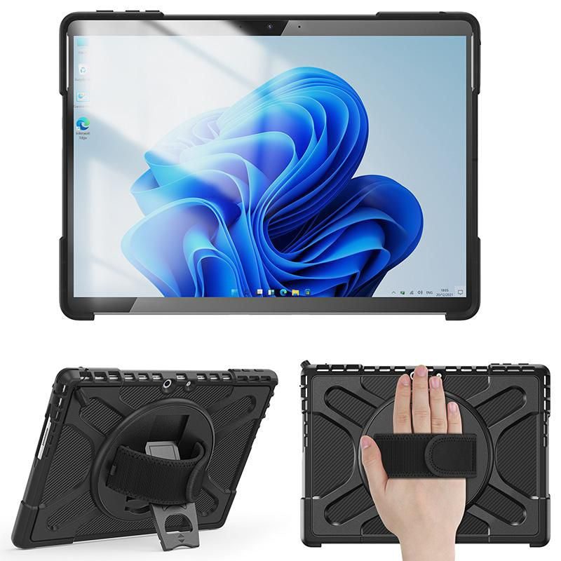 eSTUFF Tablet-Hülle für Microsoft Surface Pro 9 8,7" – Schwarz