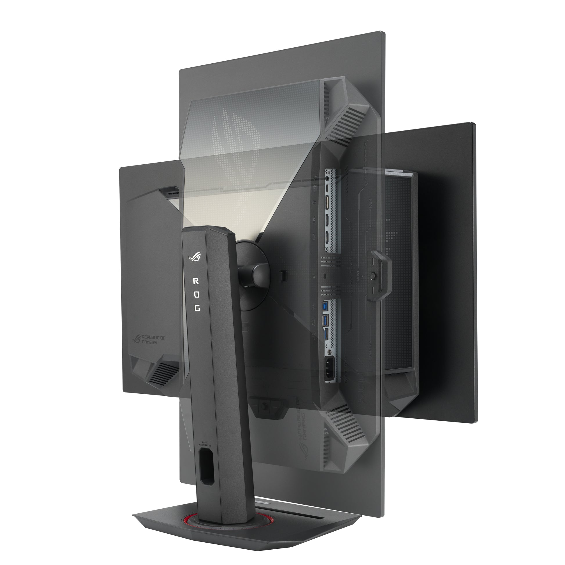 ASUS ROG Strix XG27UCDMG – Monitor, 26,5" 3840 × 2160 (UHD 4K), QD-OLED, Schwarz