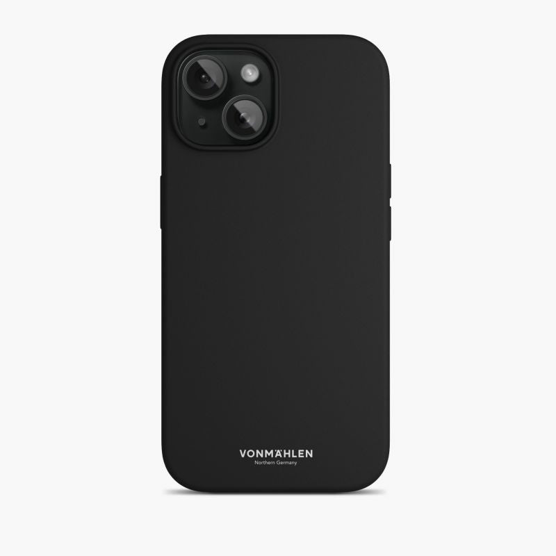 Vonmählen – Backcover – für Apple iPhone 15 Plus – schwarz – Silikon