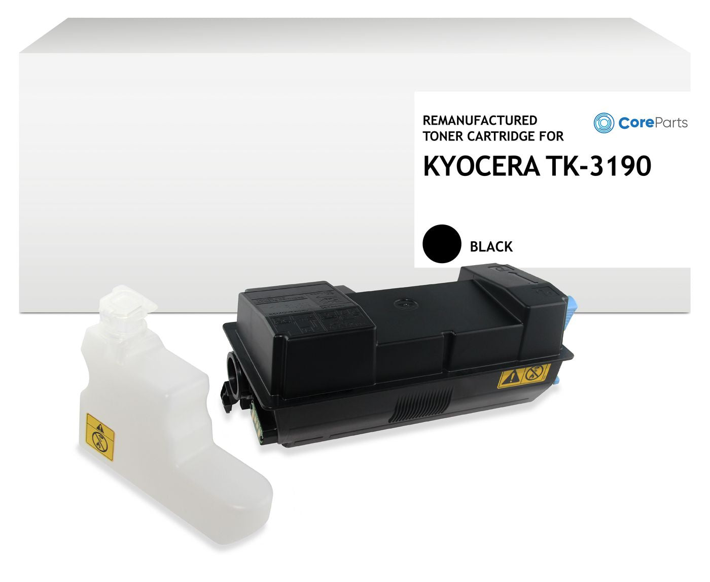 CoreParts QI-KY2084 schwarzer Toner – kompatibel – 25'000 Seiten – für KYOCERA