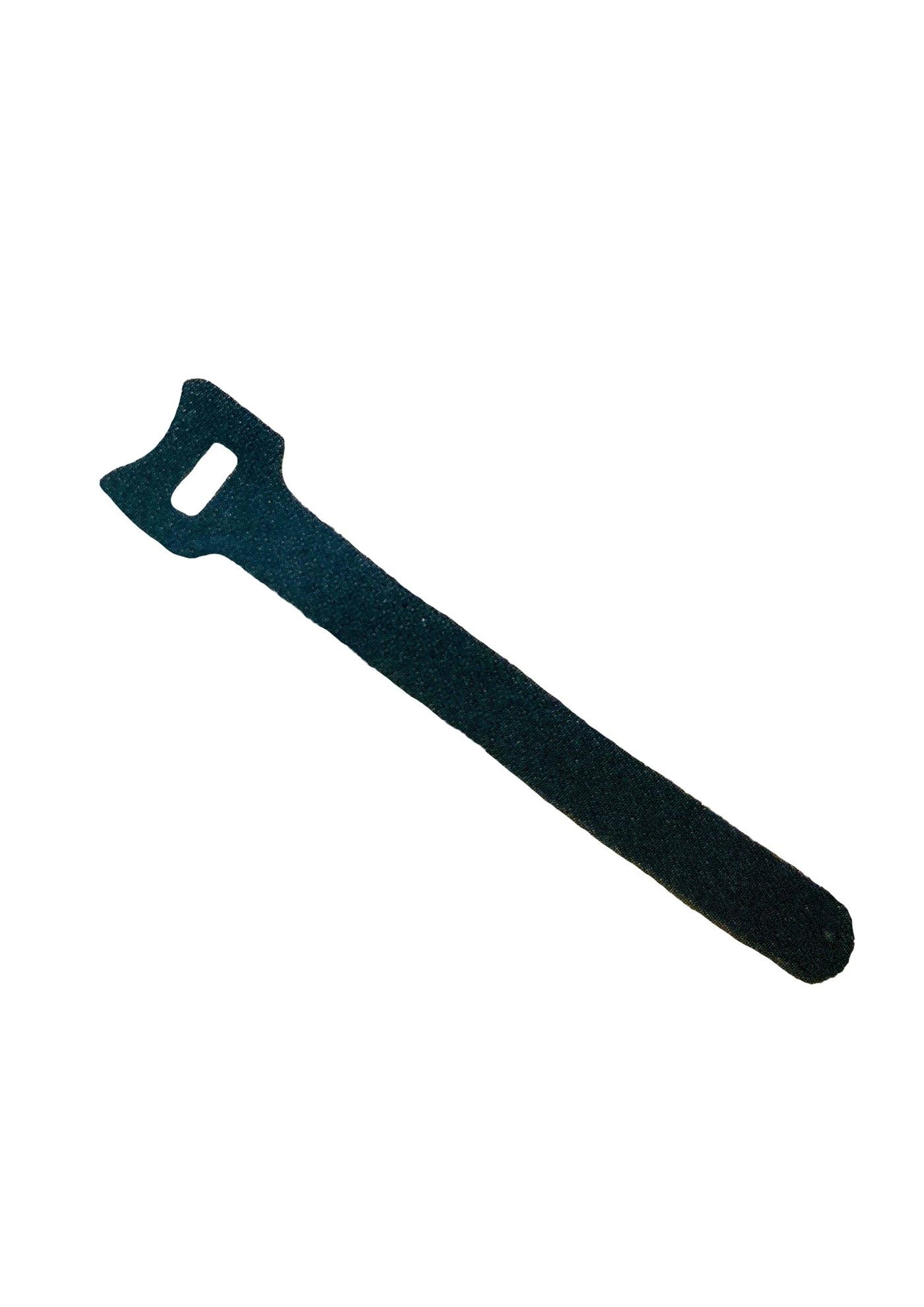 Lanview Kabelbinder mit Klettverschluss – Schwarz, 1,6 cm, 100 Stück