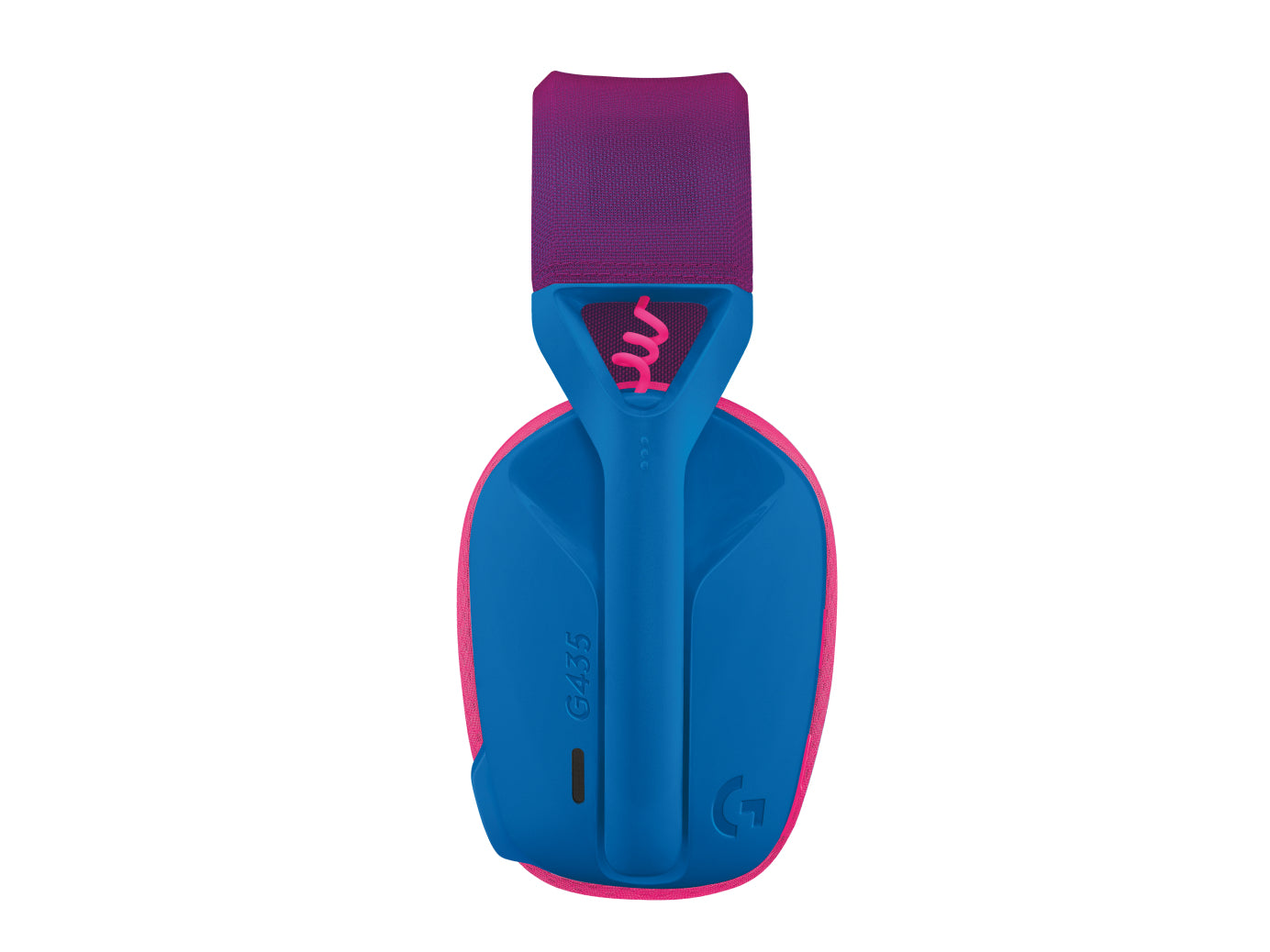 Logitech G G435 Gaming-Headset – Over-Ear, Stereo, BT, mit USB-A-Dongle, Blau