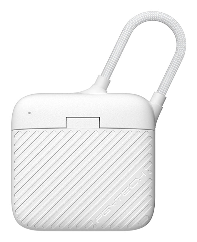 PGYTECH CreateMate Mini Kartenleser – microSDHC, USB-C, 63 × 19 × 60 mm, 50 g, Weiss