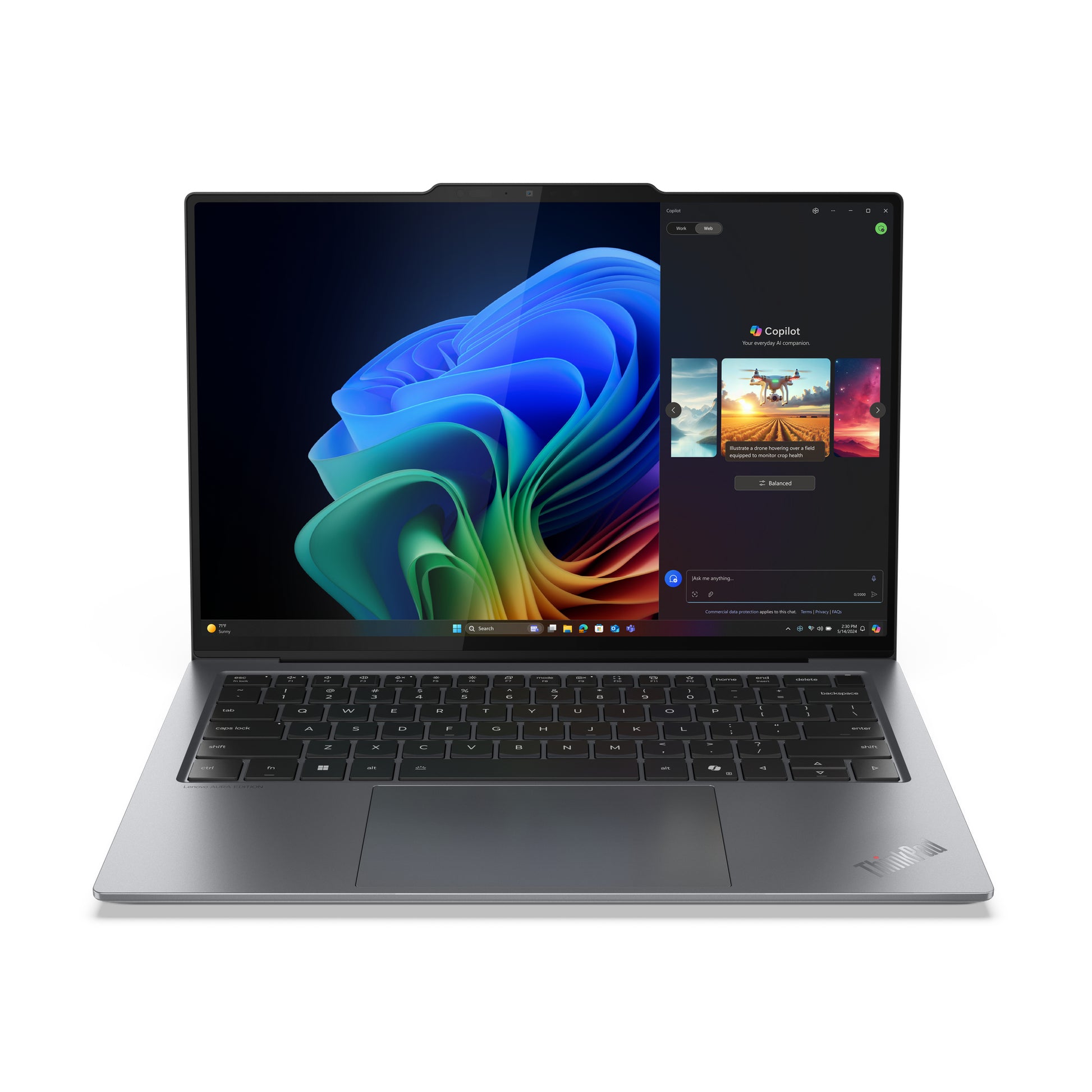 Lenovo ThinkPad X9-14 Gen 1, 14" WUXGA, 32 GB, 1 TB – Laptop – Windows 11 Pro