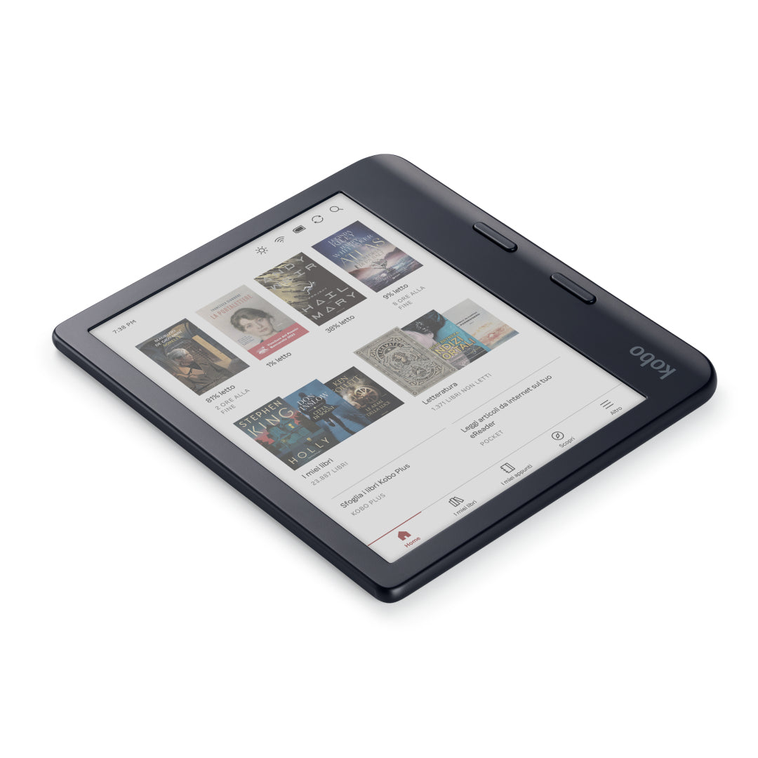 Rakuten Kobo Kobo Libra – 7" E-Ink Kaleido 3, Schwarz