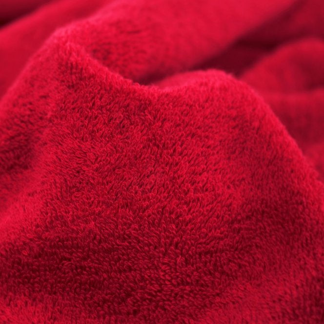 MÖVE Superwuschel Waschlappen – 15 × 20 cm, Rot, Baumwolle, 550 g/m²